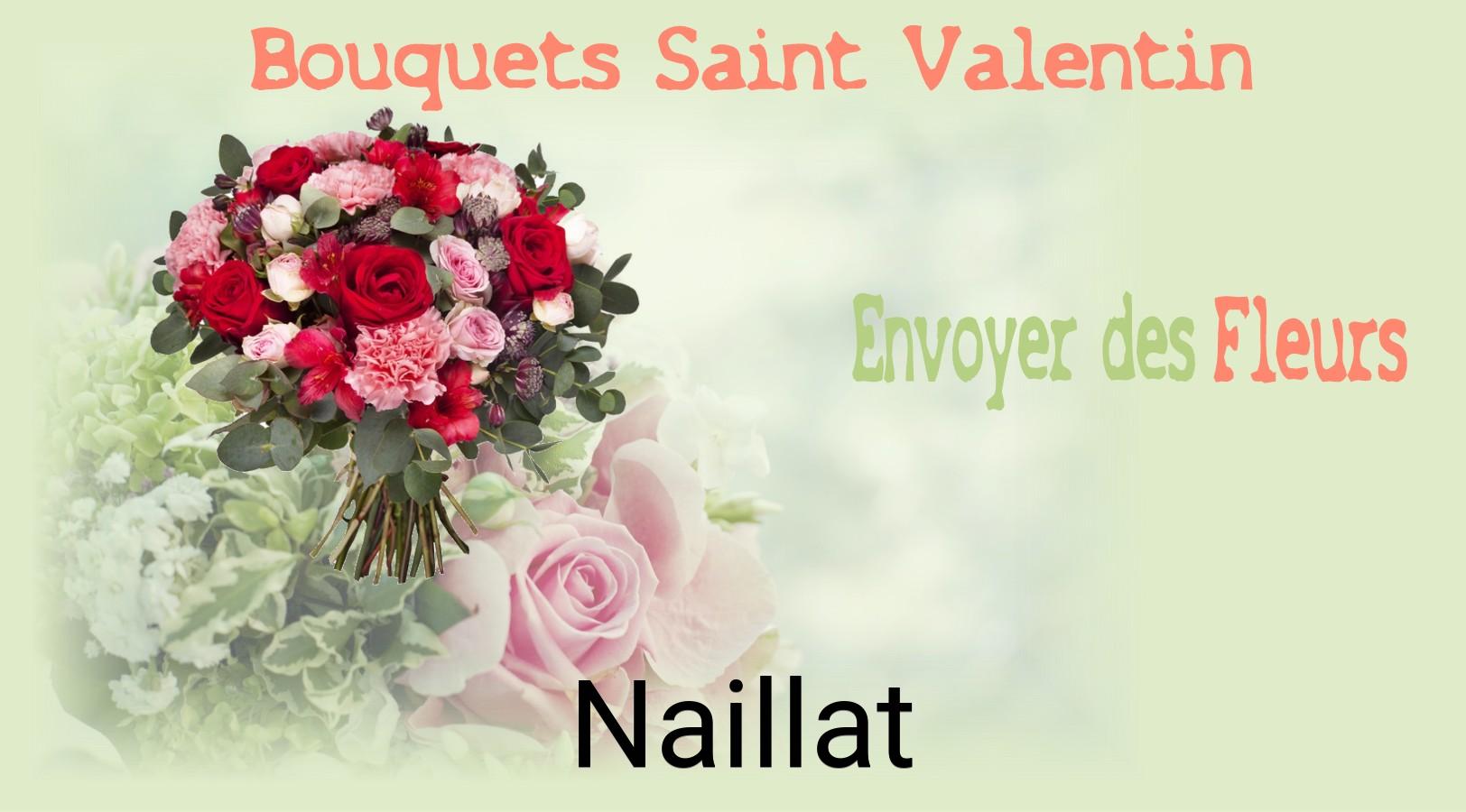 Roses de Saint-Valentin livrées à Naillat